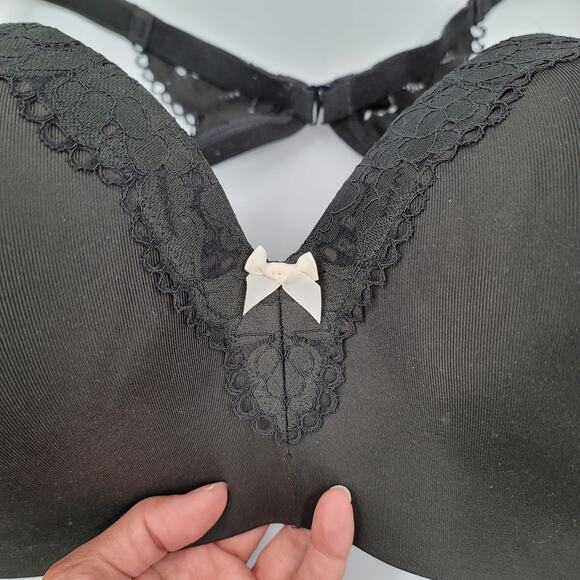 Cacique Lightly Lined T-Shirt No Wire Bra Size 40G NWOT - Picture 3 of 7